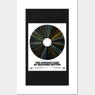 minimal_The Curious Case of Benjamin Button Warp Barcode Movie Posters and Art